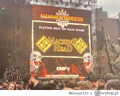 Mooops123 - #metal #summerbreeze #machinehead

Wracam właśnie z Summer Breeze na któr...