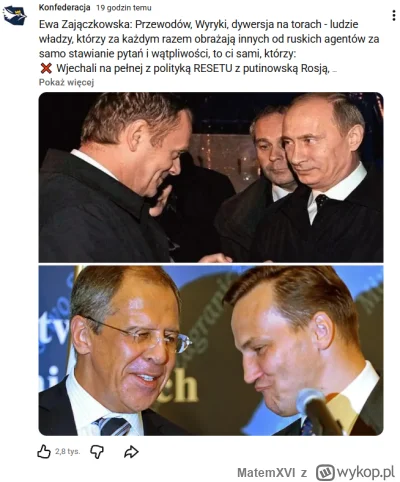 MatemXVI - #bekazpisu #bekazkonfederacji #polityka
(Konfede)PiSowczyni Zajączkowska g...
