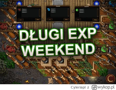 Cyleriapl - Dłuuugi Exp Event jest już aktywny i trwa do wtorku! 🚀💚

#tibia #tibiaz...