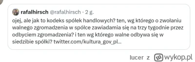 lucer - #tvpis #tvp #polityka 

Sienkiewicz działając na podstawie przepisów Kodeksu ...