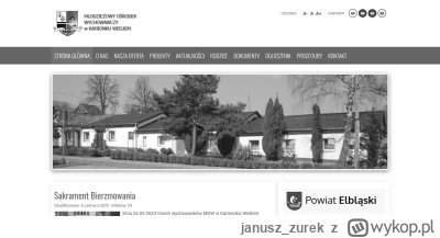 janusz_zurek - Strona internetowa Młodzieżowego Ośrodka Wychowawczego w Kamionku Wiel...