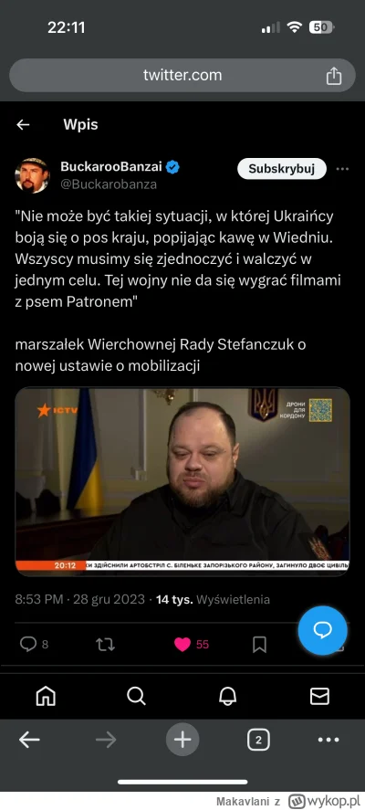 Makavlani - Pełna zgoda z panem Stefanczukiem 
#ukraina #wojna #rosja