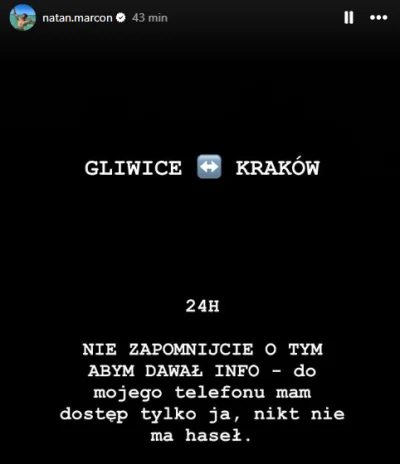 CeZ_ - @wieszjo: dzisiaj wielkie spotkanie na szczycie Bossów Gliwic (Natan) i Krakow...