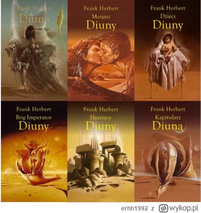 erhh1992 - Okładki i ilustracje Wojciecha Siudmaka do antologii Diuny i chyba tez do ...