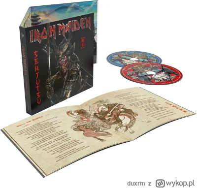 duxrm - Wysyłka z magazynu: PL
Iron Maiden - Senjutsu (digipack), 2 płyty CD
Cena z V...