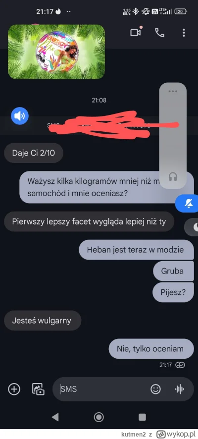 kutmen2 - #tinder Gruba chyba nie pije xD