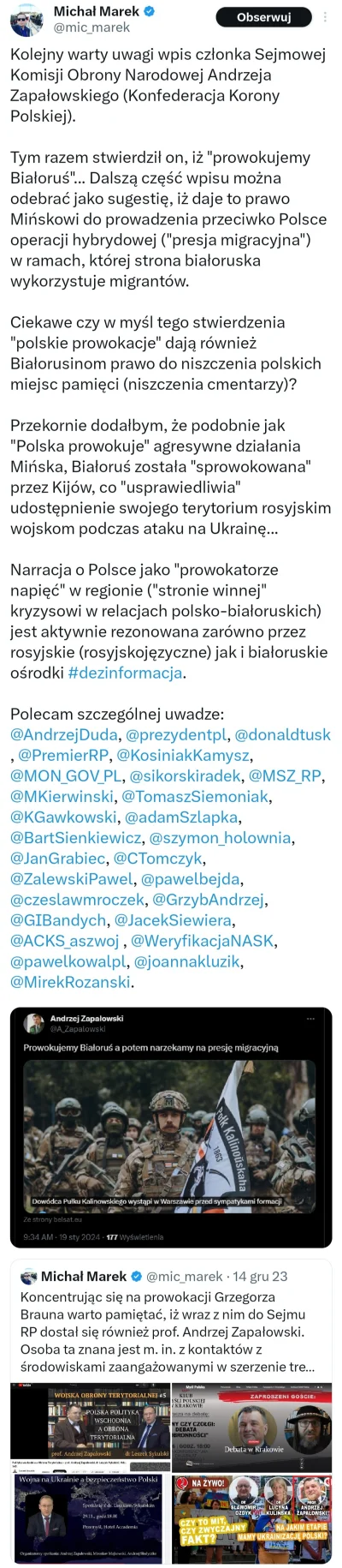 officer_K - k0nfiarze CAŁY CZAS działają w interesie kremla? Calutki b0sak zaskoczeni...