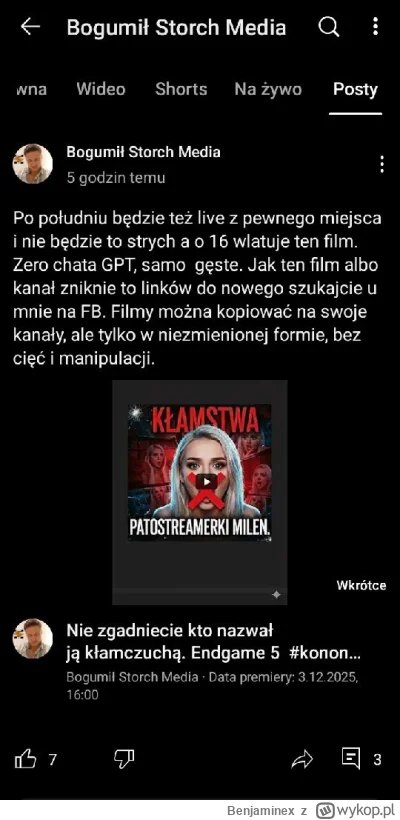 Benjaminex - 0 czata GPT, bo użyto wersji GTP, tej dla prawników (z 16+letnim doświad...