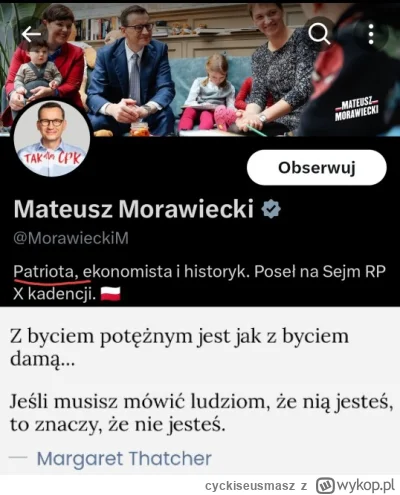 cyckiseusmasz - #morawiecki #polityka #bekazpisu