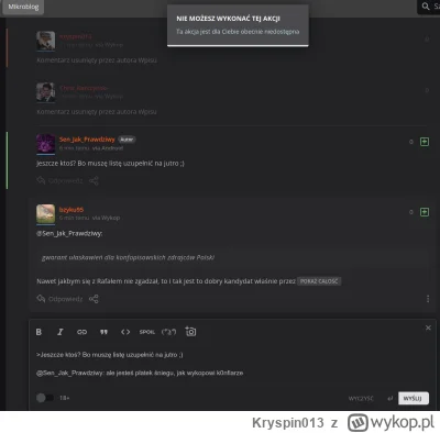 Kryspin013 - Co prawda rzadko bo rzadko, ale jednak się zdarza. Jaki fanatyk KO się z...
