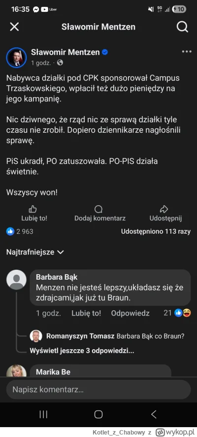 KotletzChabowy - No to niezle tęczowy Rafałek nabroił


#polityka #afera #bekazlewact...