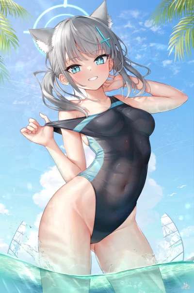 zabolek - #shiroko #dailyshiroko #anime #randomanimeshit #swimsuit