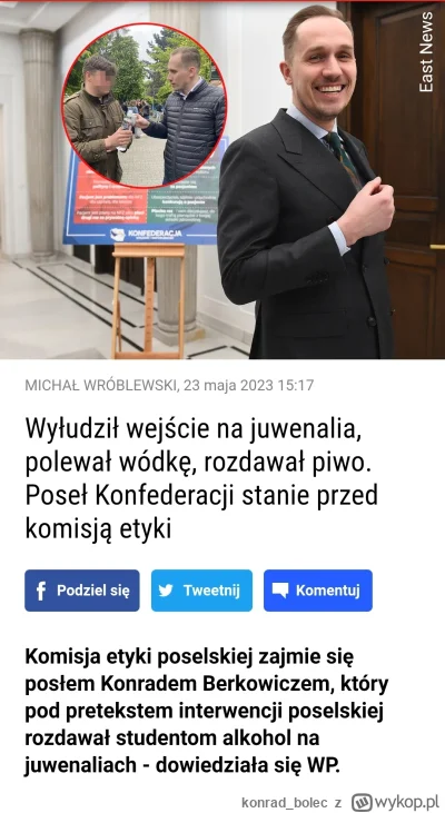 konrad_bolec - Przedstawiciel "merytorycznej opozycji" kolejny raz się kompromituje w...