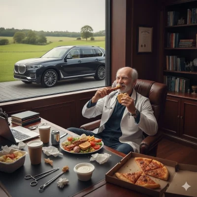 mlodysarmata - @GladysDelKarmen mylisz sie, lekarze jedli darmowe obiady, dla innych ...