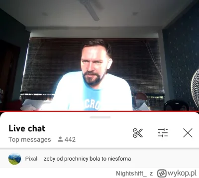 Nightshift_ - #raportzpanstwasrodka 
Gapa o komentarzu widza na temat zebow Cukrowej ...