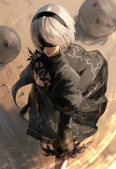 bakayarou - #randomanimeshit #nierautomata #yorha2b #anime