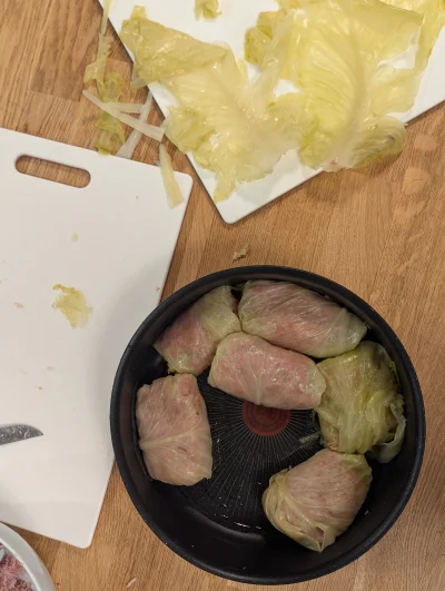 grubazaburzonaemocjonalna - Robię gołąbki dla faceta - tyle ile z tym roboty jprdl pi...