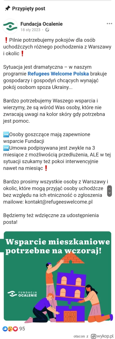 otacon - #migranci #polska #refugeeswelcome #europa #mieszkanie #uchodzcy #warszawa #...