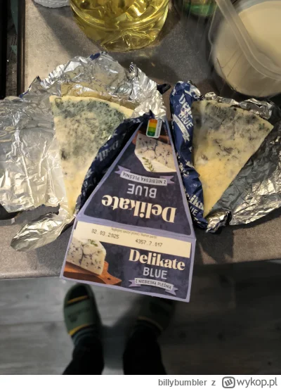 billybumbler - Czy jest tu jakiś ekspert od #jedzenie #gotowanie  ser pleśniowego? Ku...