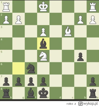 roko - Dlaczego w kolejnym ruchu białe mogły wykonać długą roszadę skoro goniec z e4 ...
