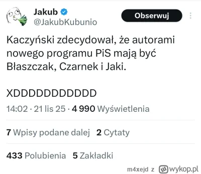 m4xejd - Dobranoc, do widzenia! Cześć. Giniemy! 
#polityka #bekazpisu #bekazkonfedera...