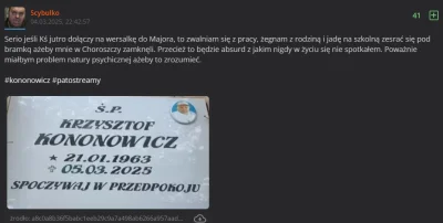 przemytni-azbestu - @Scybulko: Zesłałem, ale do kibla.