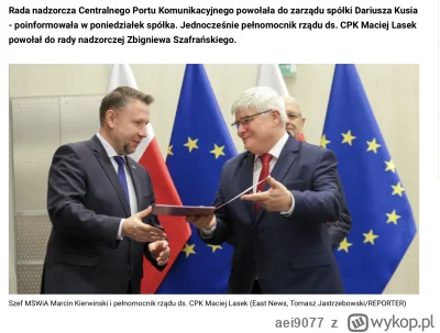 aei9077 - Wytłumaczcie mi mędrcy z wykopu, czemu ciągle pojawia się w kwestii CPK ten...