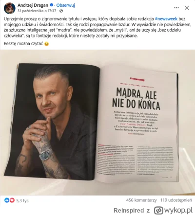 Reinspired - NEWSWEEK "Cała prawda, całą dobę"... ( ͡°( ͡° ͜ʖ( ͡° ͜ʖ ͡°)ʖ ͡°) ͡°)
#ne...