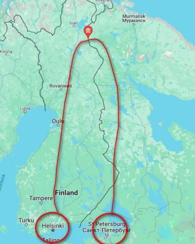 sloniasek - A Finlandia Chad zamknęła wszystkie przejścia graniczne prócz jednego naj...