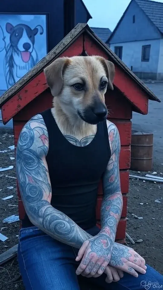 miloszy - #kiszak pogryzłem menela, ale on mnie sprowokował! Poza tym wcale nie był b...