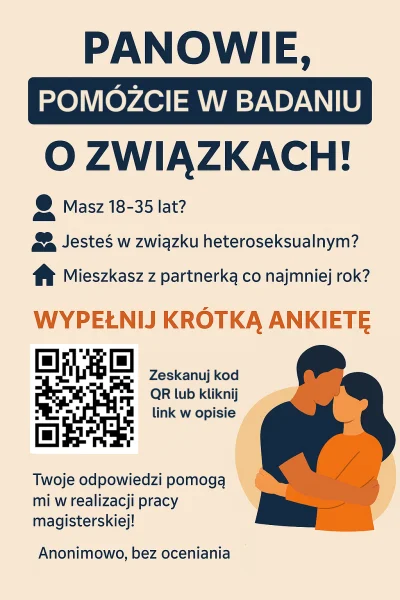 paulina-gaszczak - ✨️Panowie, pomożecie w badaniu do magisterki?
Witam serdecznie. Je...