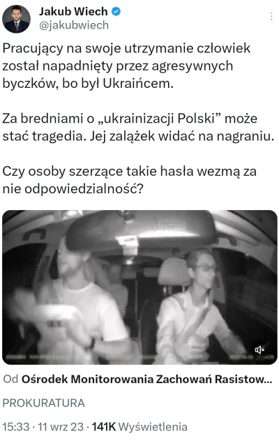 officer_K - Nie Panie @JakubWiech, nie wezmą. A mowa tu o k0nfiarzach szerzących mowę...