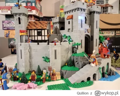 Qullion - #lego No i zameczek skończony. Bardzo fajna konstrukcja, bardzo dużo frajdy...