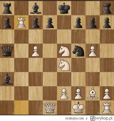 mdlejtecole - Moje najlepsze zagranie do tej pory. Gambit wieży ;)

#szachy