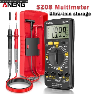 n____S - ❗ ANENG SZ08 Digital Multimeter
〽️ Cena: 9.11 USD (dotąd najniższa w histori...