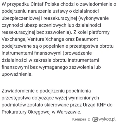 Kempes - #finanse #knf #polska