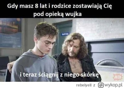 rebelyell - #harrypotter 
Witam serdecznie. W dzisiejszej części Syriusz Black wprowa...