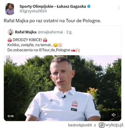 badreligion66 - #kolarstwo Chyba ostatni sezon Rafała. Kończy się pewna epoka, smutno...