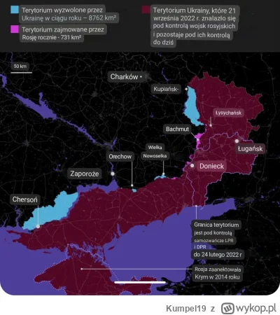 Kumpel19 - W roku od rozpoczęcia mobilizacji w Rosji Ukraina wyzwoliła prawie 12 razy...