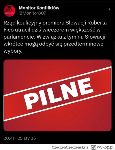 CzeczenCzeczenski - @mecenassrenas Już każdy to potwierdza