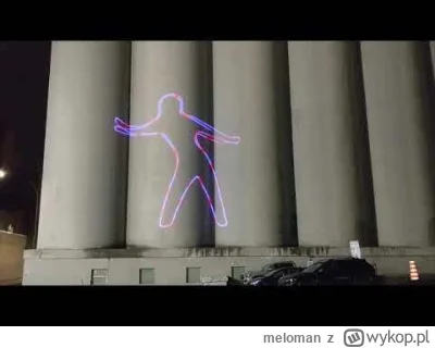 meloman - Demo State of the Art wyświetlane za pomocą wiązki laserowej.
#amiga #demos...