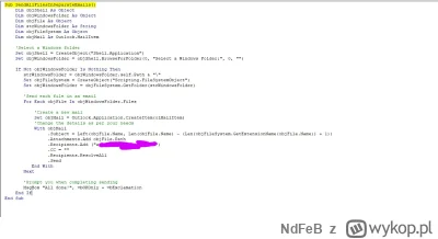 NdFeB - Mam taki skrypt który wysyła pliki z wybranego folderu, jeden plik na email. ...