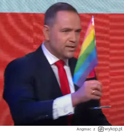 Angmac - Cieszę się, że mój kandydat na prezydenta nikogo nie wyklucza i wspiera LGBT...