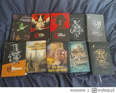 kluha666 - Książkowe zakupy z ostatnich dni. Co sądzicie?
#ksiazki #chwalesie