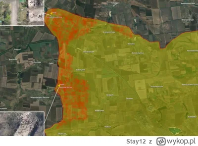 Stay12 - >Silny rosyjski postęp w okolicach Ocheretyne w ciągu ostatnich siedmiu dni....