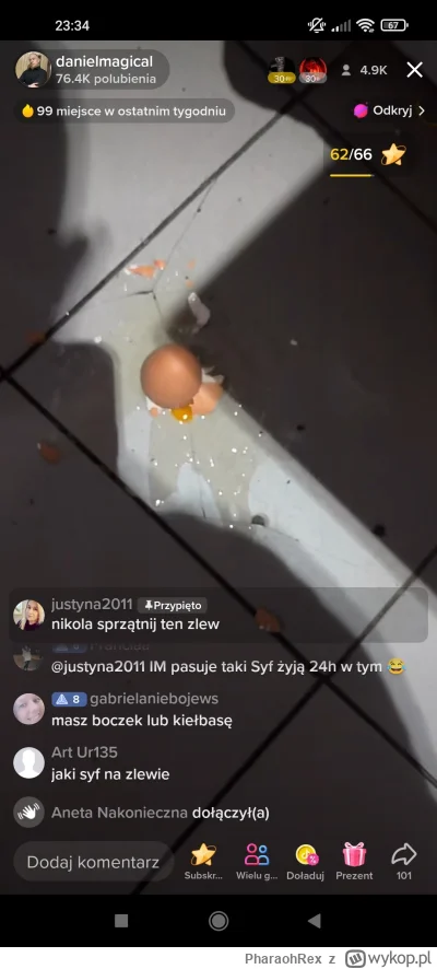 PharaohRex - @Yogurtowy: DYMY WIDZOWIE

Nawet maDki zauważyły jaki tam syf ( ͡° ͜ʖ ͡°...