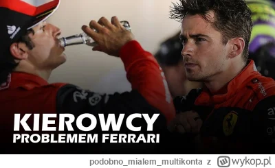 podobnomialemmultikonta - Kierowcy problemem Ferrari: #f1 #echapadoku #kubica #pansza...