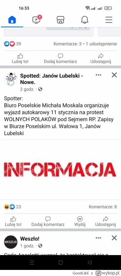 GoodLikE - Walka o wolne media czy protest Wolnych Polaków ? 
#polityka #bekazpisu #w...