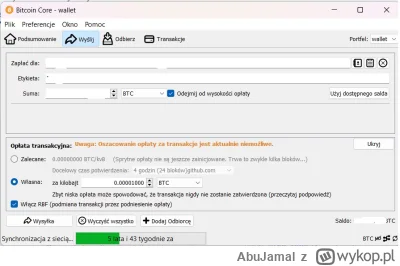 AbuJamal - Odkopałem po latach portfel w postaci wallet.dat i odpaliłem bitcoin-core,...