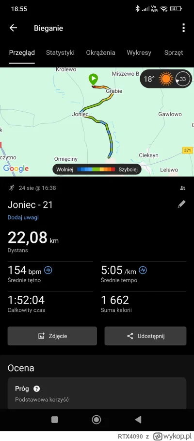 RTX4090 - Maraton już za miesiac.
Za tydzień rozpoczynam juz starty w różnych zawodac...